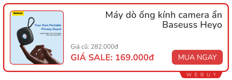 Sale cuối tháng vẫn còn: Lọc không khí Xiaomi giảm 48%, tai nghe Sony giảm 31%, máy pha cà phê chỉ 289.000đ- Ảnh 6.