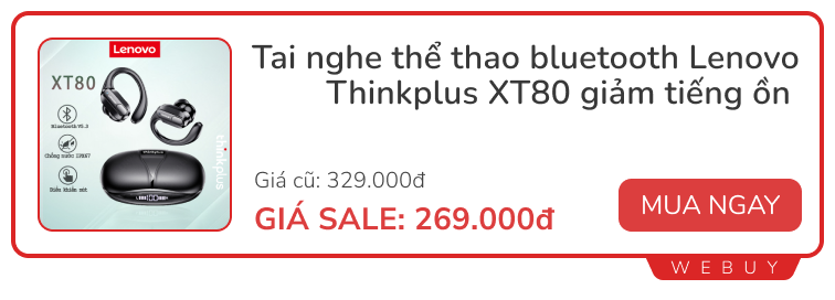 9 Deal tai nghe cho dân tập thể thao, giá rẻ chỉ từ 57.000 đồng- Ảnh 6.