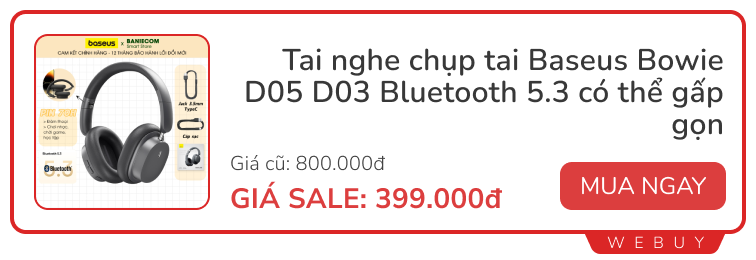 9 Deal tai nghe cho dân tập thể thao, giá rẻ chỉ từ 57.000 đồng- Ảnh 9.