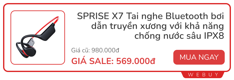 9 Deal tai nghe cho dân tập thể thao, giá rẻ chỉ từ 57.000 đồng- Ảnh 7.