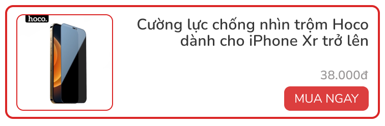 Loạt phụ kiện hút khách của Hoco: Món rẻ nhất chỉ 15.000đ, cường lực chống nhìn trộm bán hơn 25.000 chiếc- Ảnh 4.