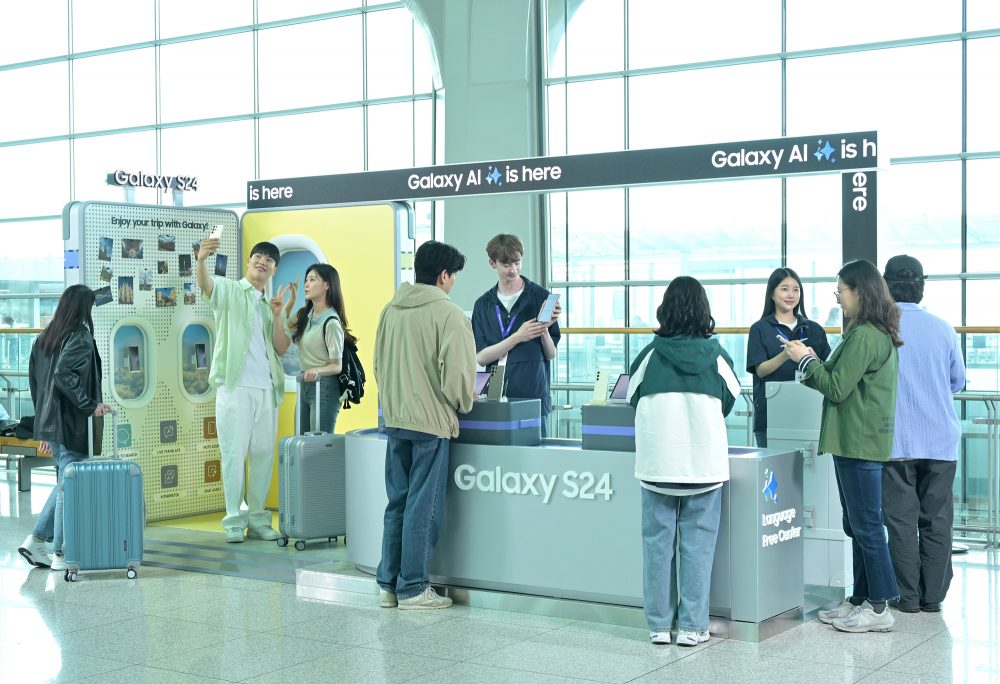 Samsung cho thuê Galaxy S24 miễn phí tại sân bay