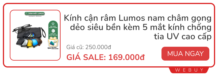 Loạt deal giá sốc dành riêng cho người cận: Tất cả về kính, máy chăm sóc mắt đều có ở đây- Ảnh 8.