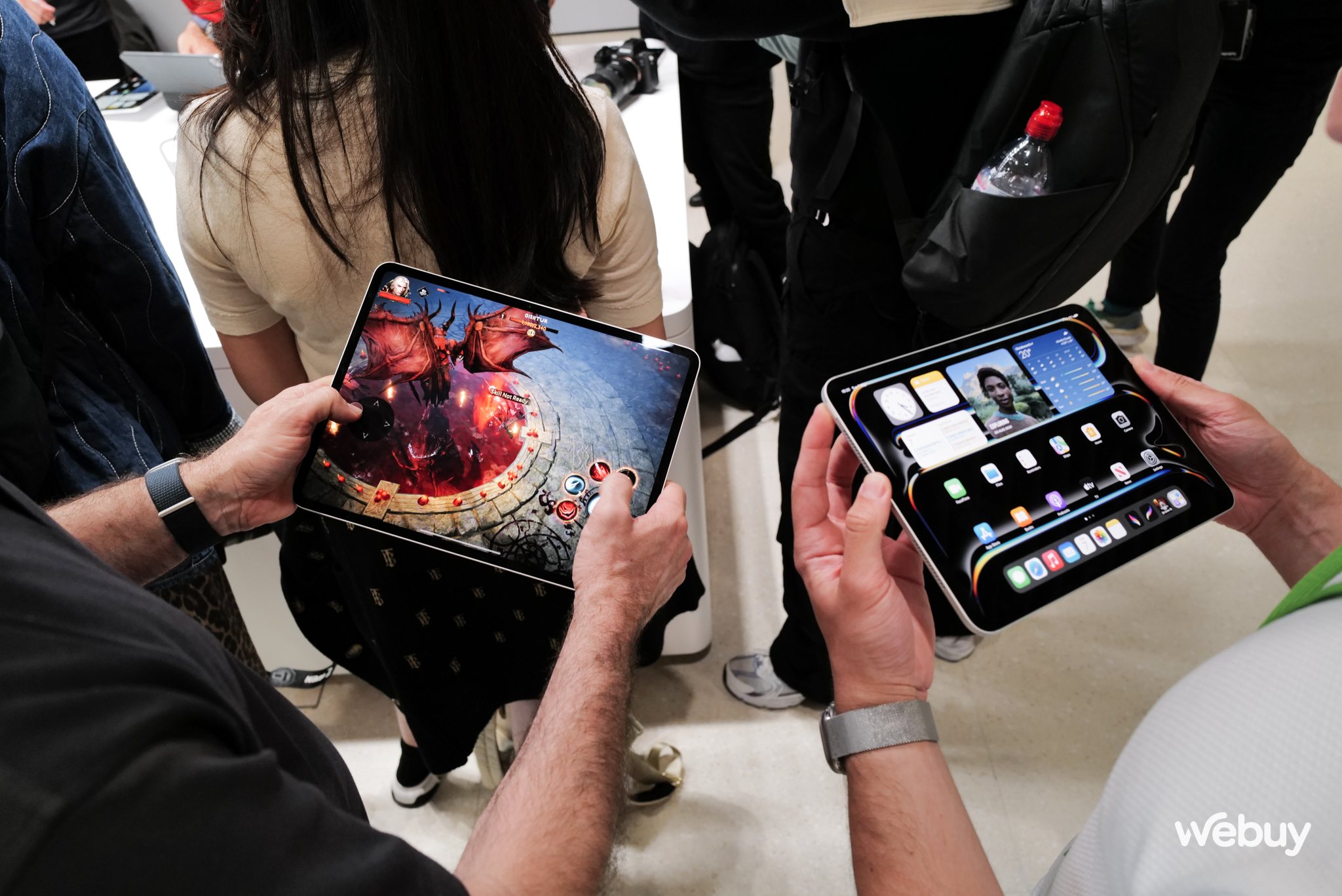 Cận cảnh iPad Pro mới: Màn hình OLED cực đẹp, mỏng như tờ giấy, chip M4 quá mạnh- Ảnh 8.