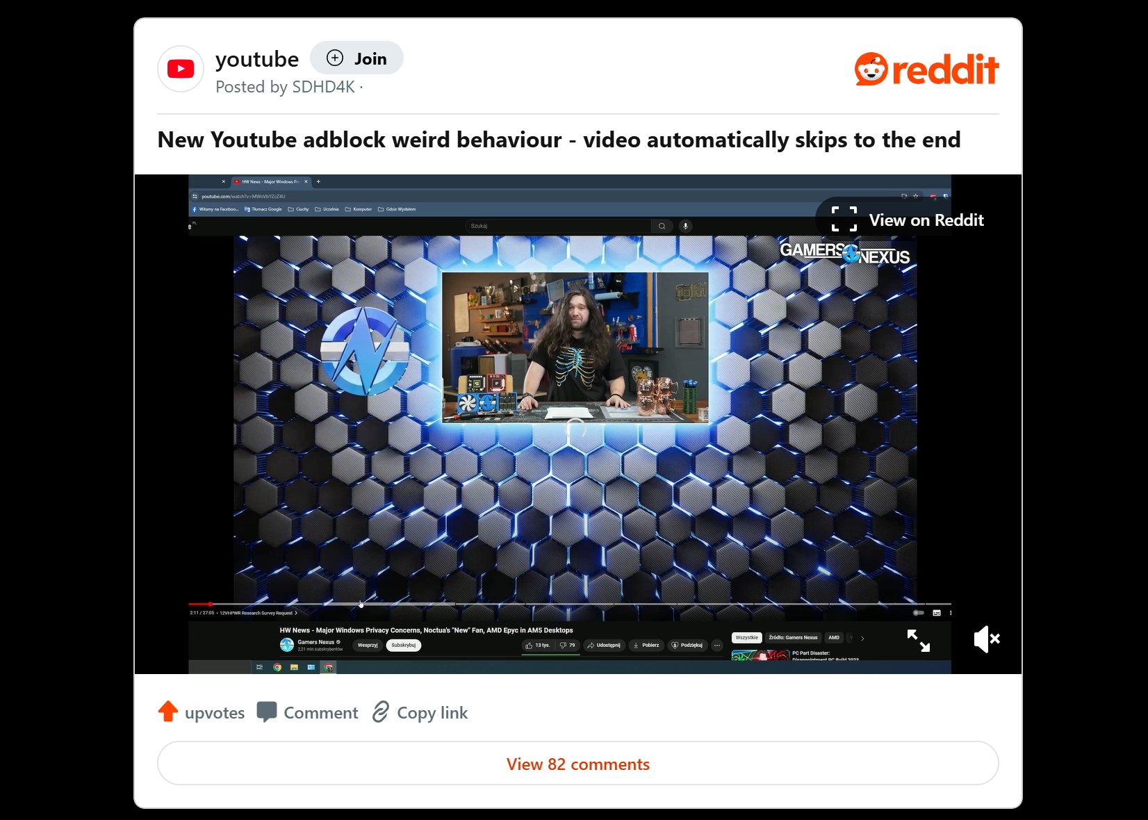 YouTube bỏ qua toàn bộ video, tắt âm thanh khi phát hiện người dùng sử dụng trình chặn quảng cáo- Ảnh 1.