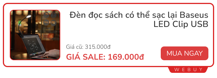 10 Deal từ nhà Baseus không thể bỏ qua: Tai nghe, sạc, đèn, chuột... sale tới 60%- Ảnh 7.