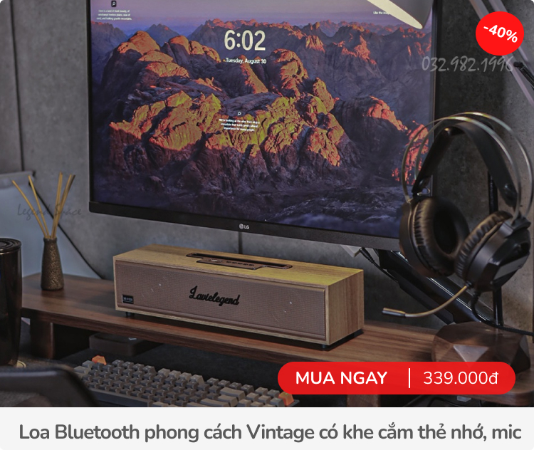 Ngập deal đồ phong cách retro: Loa, tai nghe, sạc... dùng xịn, nhìn chất, giảm tưng bừng lên tới 50%- Ảnh 2.