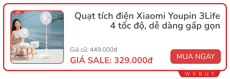 Đồ gia dụng Xiaomi giảm giá khét, 95.000 đồng đã mua được món hời- Ảnh 6.