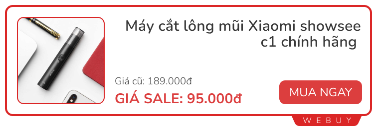 Đồ gia dụng Xiaomi giảm giá khét, 95.000 đồng đã mua được món hời- Ảnh 1.