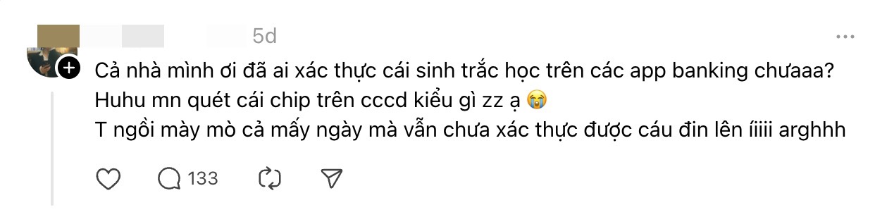 Người dùng Việt kêu trời vì iPhone quét NFC CCCD xác thực ngân hàng mãi không xong, chuyển sang Android thì 