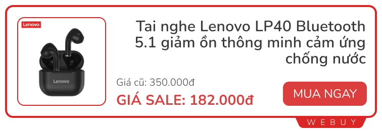 5 mẫu tai nghe đang sale to dưới 200.000 dịp cuối tháng- Ảnh 6.