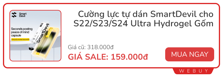 Tai nghe chống ồn Anker 489.000đ, dán màn hình cong 159.000đ, sạc nhanh 67W 390.000đ và loạt deal 