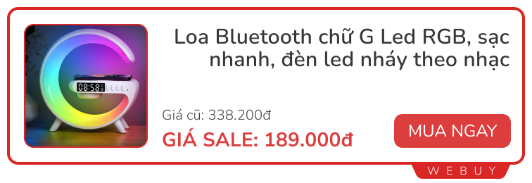 6 Deal loa kèm đèn led lung linh: Vừa nghe nhạc vừa tiện làm đồ trang trí, giá chỉ hơn trăm nghìn- Ảnh 6.