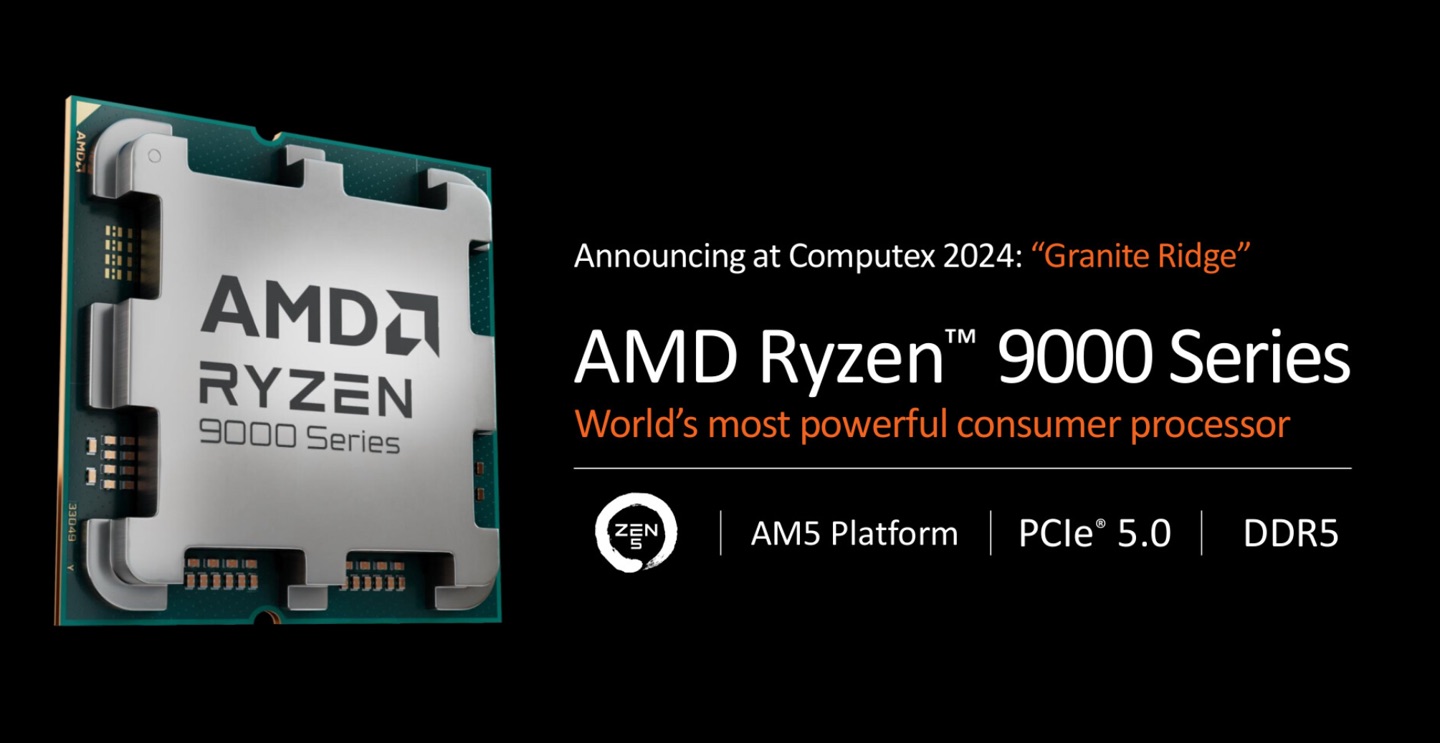 AMD ra mắt Ryzen 9000 series dựa trên kiến trúc Zen 5: Hiệu năng làm việc và chơi game cao hơn tới 56% và 23% so với Intel Core i9-14900K- Ảnh 1.