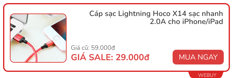 Hàng quốc tế đã rẻ nay còn rẻ hơn: Tai nghe Baseus, phụ kiện Hoco, Ugreen giảm đến 59%- Ảnh 3.