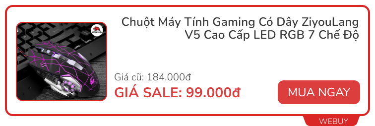 Loạt phụ kiện chơi game đang sale hết dưới 100.000đ, siêu rẻ mà toàn món ai cũng cần- Ảnh 2.