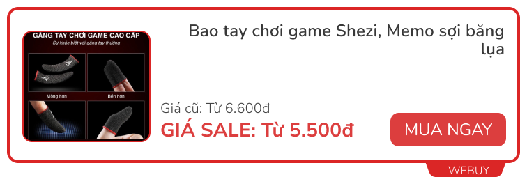 Loạt phụ kiện chơi game đang sale hết dưới 100.000đ, siêu rẻ mà toàn món ai cũng cần- Ảnh 7.