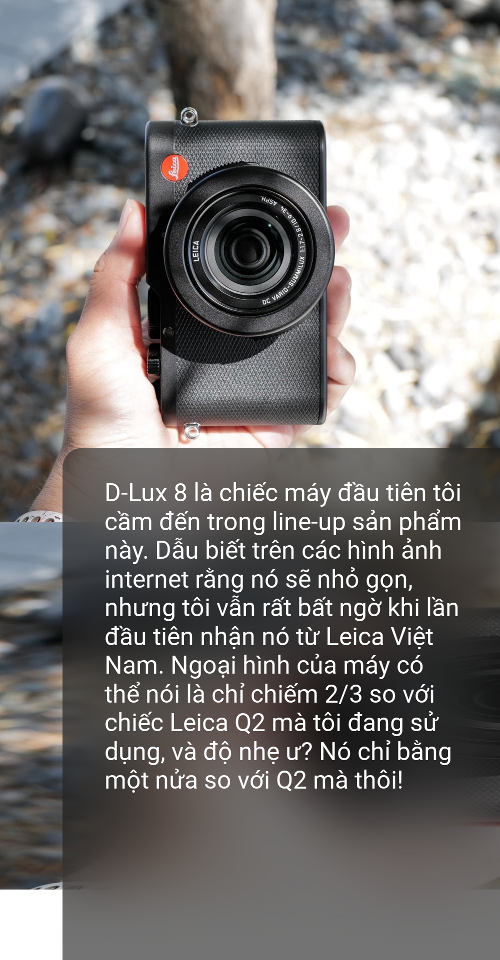 Cảm nhận chiếc Leica Q 