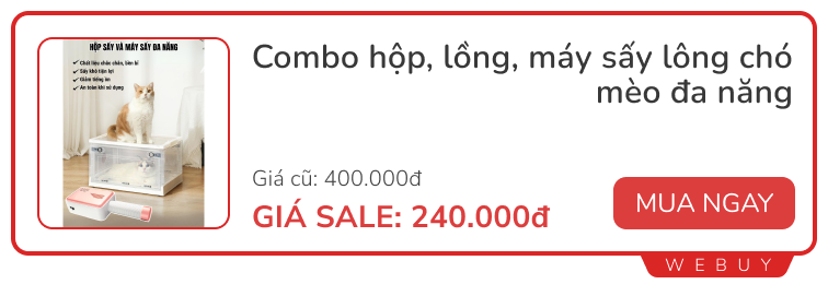 10 Deal cho hội sen phục vụ các boss thêm tận tình: Máy cho ăn tự động, lồng sấy... giảm tới 50%- Ảnh 1.