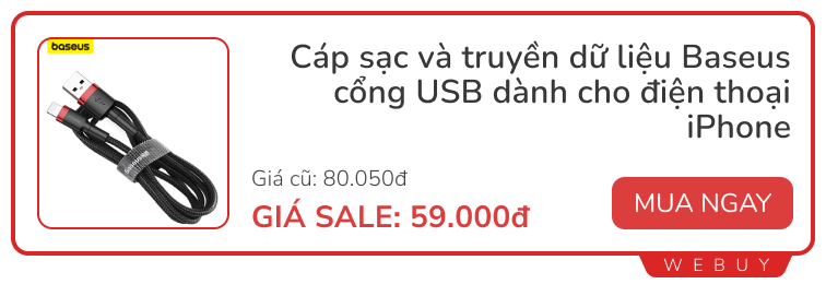 Cầm 100.000 đồng tự tin sắm được vài món đồ: Máy hút bụi, đèn cảm ứng, đế sạc, tai nghe... - Ảnh 3.