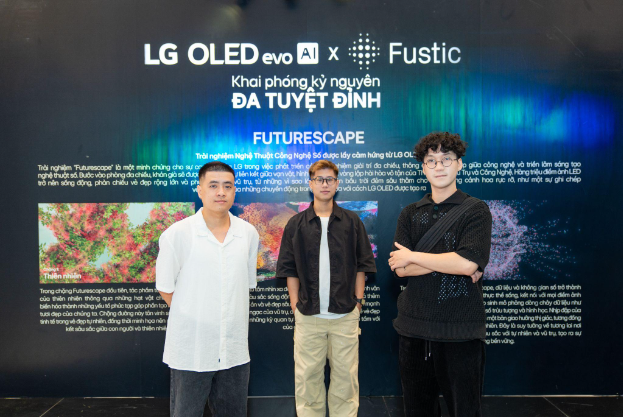 Fustic. Studio đồng hành cùng LG OLED mang nghệ thuật đến gần hơn với công chúng- Ảnh 1.