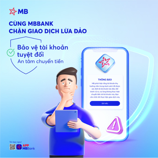 Combo công nghệ bảo mật độc quyền tại MB: Tuyệt chiêu bảo vệ tài khoản dành cho Gen Z- Ảnh 3.