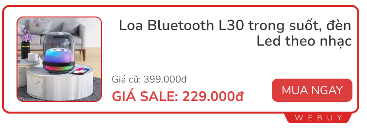 Loạt đồ trong suốt đẹp mê còn sale giá rẻ: Đủ loại từ nồi cơm đến bàn phím, loa...- Ảnh 10.