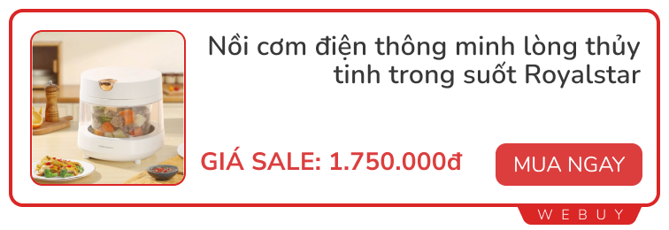 Loạt đồ trong suốt đẹp mê còn sale giá rẻ: Đủ loại từ nồi cơm đến bàn phím, loa...- Ảnh 1.