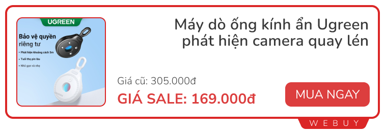 Ngày cuối tháng sale gì: Tua vít 38-in-1 Ugreen chỉ 311.000đ, chuột trong suốt giảm 46%, Google Nest Mini 2 chỉ 729.000đ- Ảnh 4.