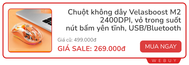 Ngày cuối tháng sale gì: Tua vít 38-in-1 Ugreen chỉ 311.000đ, chuột trong suốt giảm 46%, Google Nest Mini 2 chỉ 729.000đ- Ảnh 5.