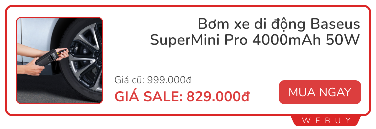 Sale ngày đôi 7/7 có từ hôm nay: Bơm lốp Baseus giảm 24%, tua vít đa năng Xiaomi 390.000đ, chuông cửa camera 232.000đ...- Ảnh 6.