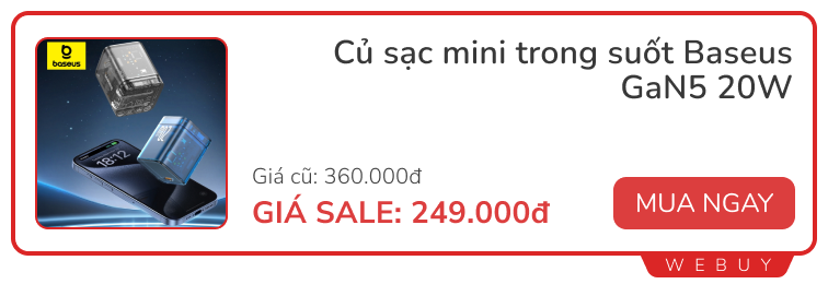 Sale ngày đôi 7/7 có từ hôm nay: Bơm lốp Baseus giảm 24%, tua vít đa năng Xiaomi 390.000đ, chuông cửa camera 232.000đ...- Ảnh 3.