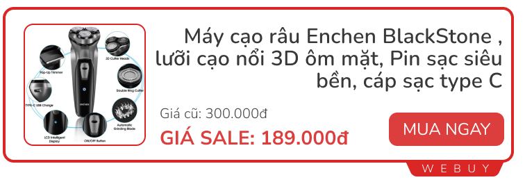 Tưng bừng deal Lock & Lock, Xiaomi, Philips: Quạt, máy hút bụi, máy cạo râu... chỉ từ 9.999 đồng- Ảnh 10.