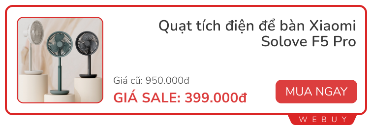 Tưng bừng deal Lock & Lock, Xiaomi, Philips: Quạt, máy hút bụi, máy cạo râu... chỉ từ 9.999 đồng- Ảnh 2.