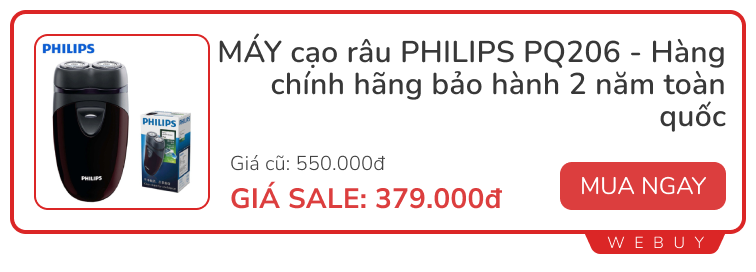 Tưng bừng deal Lock & Lock, Xiaomi, Philips: Quạt, máy hút bụi, máy cạo râu... chỉ từ 9.999 đồng- Ảnh 11.