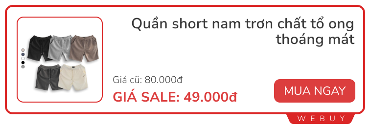 Cầm 25.000 đồng mua áo, quần chỉ 49.000 đồng, giày hơn trăm: Đồ cho nam sale rẻ hết nấc- Ảnh 4.