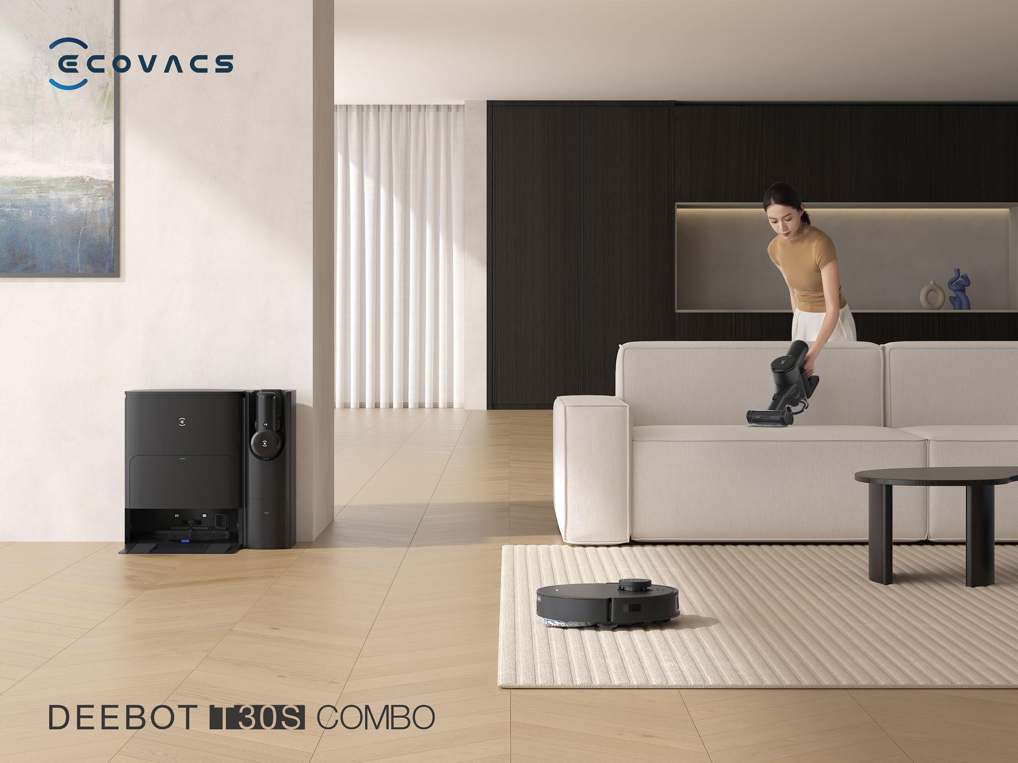 Ecovacs ra mắt Deebot T30s Combo: Bản rút gọn nhưng vẫn đủ 3 món trong 1, đá chân là tự động đi dọn nhà- Ảnh 6.