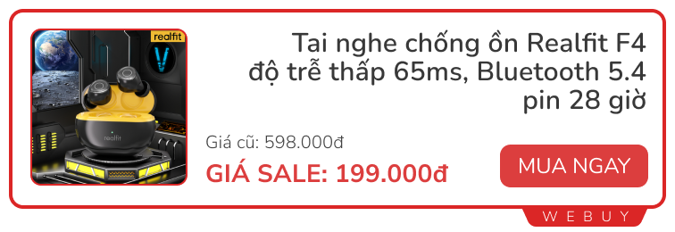 Săn sale phụ kiện Back to School: Tai nghe chống ồn từ 200k, cáp sạc 2 đầu 32k, củ sạc nhanh 20W chỉ 66k...- Ảnh 3.