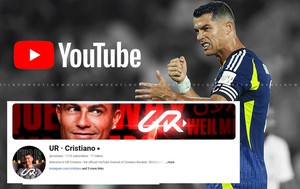 Ronaldo vừa mở kênh YouTube đã 