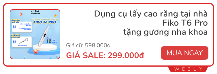 Săn sale cuối tháng: Vòng đuổi muỗi Xiaomi 245k, sạc nam châm tự dính 75k, dụng cụ lấy cao răng 299k...- Ảnh 10.