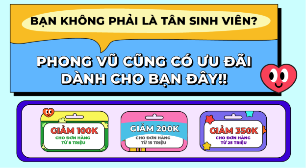 Back to school 2024: Sinh viên mua laptop tại Phong Vũ, giảm lên đến 5 triệu đồng- Ảnh 4.