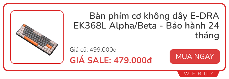 Săn deal cuối tháng: Tai nghe Samsung, máy hút bụi PerySmith, điện thoại Hoco... sale lớn- Ảnh 5.