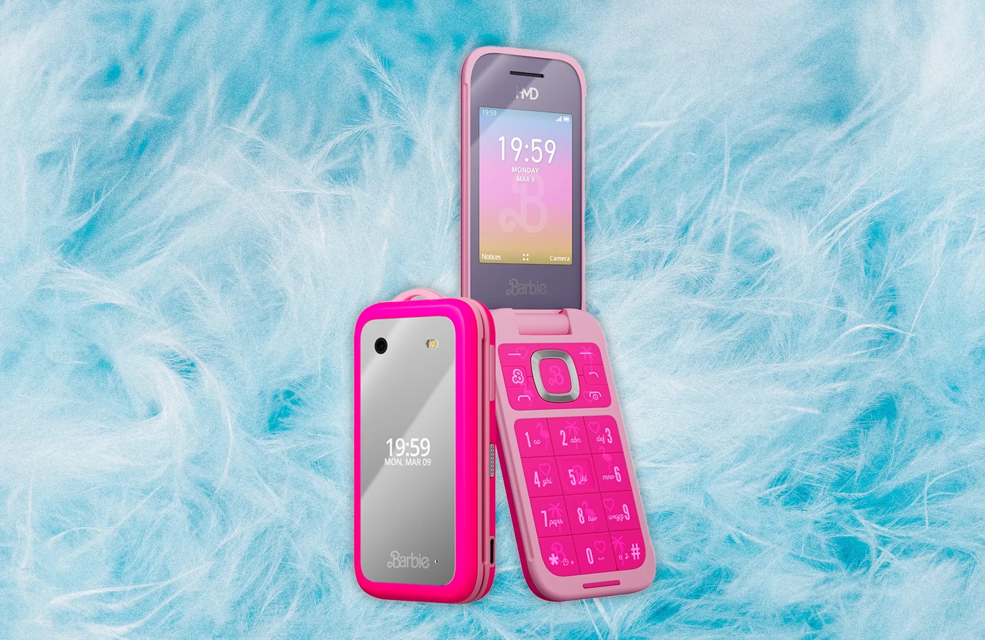 Ra mắt Barbie Phone: Phiên bản nâng cấp của Nokia 2660 Flip với diện mạo 