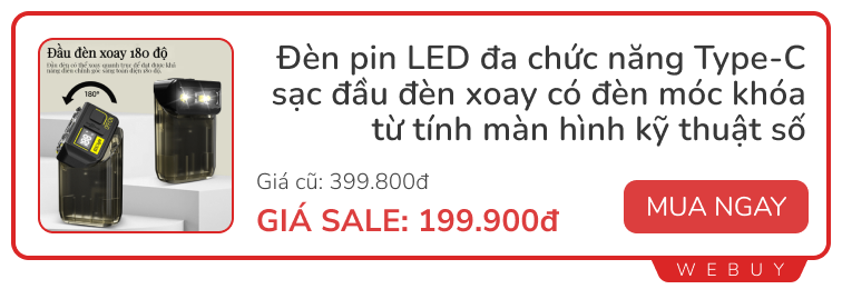 Đầu tháng lượm deal đồ hay ho: Vừa nghe nhạc, vừa chiếu sáng, đầu sạc siêu tiện lợi khi đi du lịch- Ảnh 8.