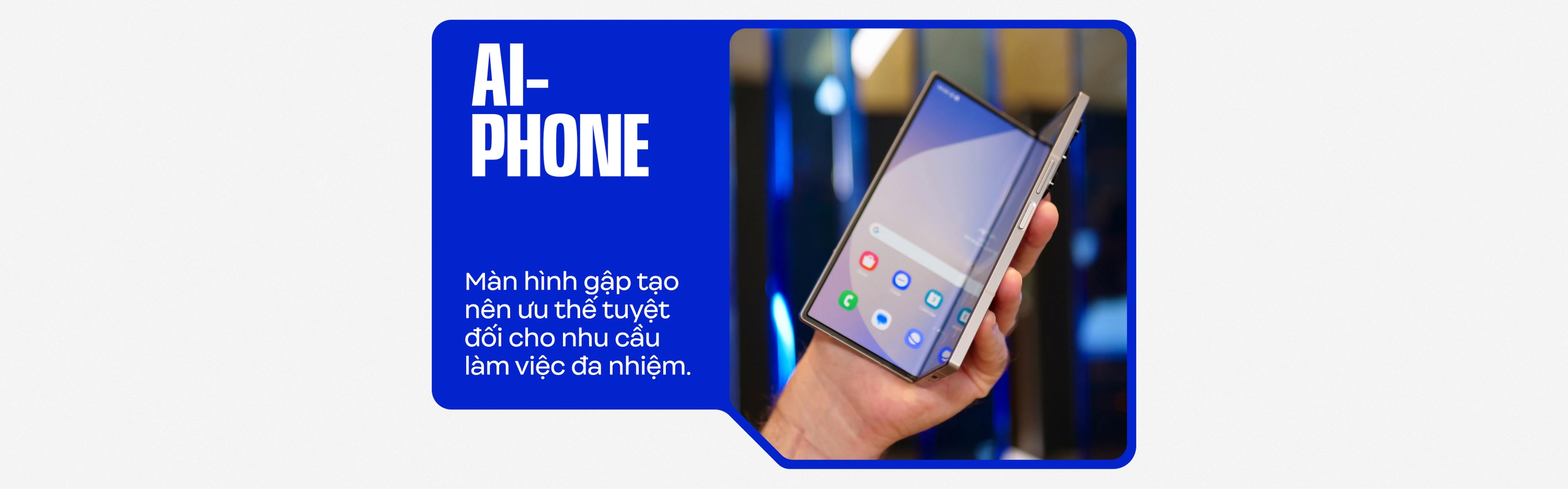 Kỷ nguyên AI Phone đã tới, khi màn hình gập chiến thắng "smartphone kiểu cũ"- Ảnh 4.