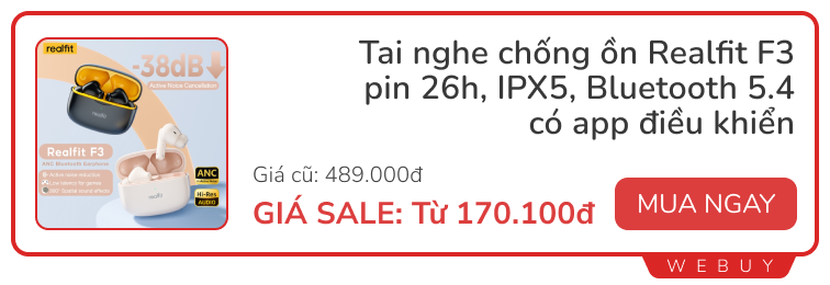 8+ deal ngày đôi 8/8: Tai nghe chống ồn 192k, máy hút bụi Baseus từ 482k, quần dài Coolmate 279k...- Ảnh 1.