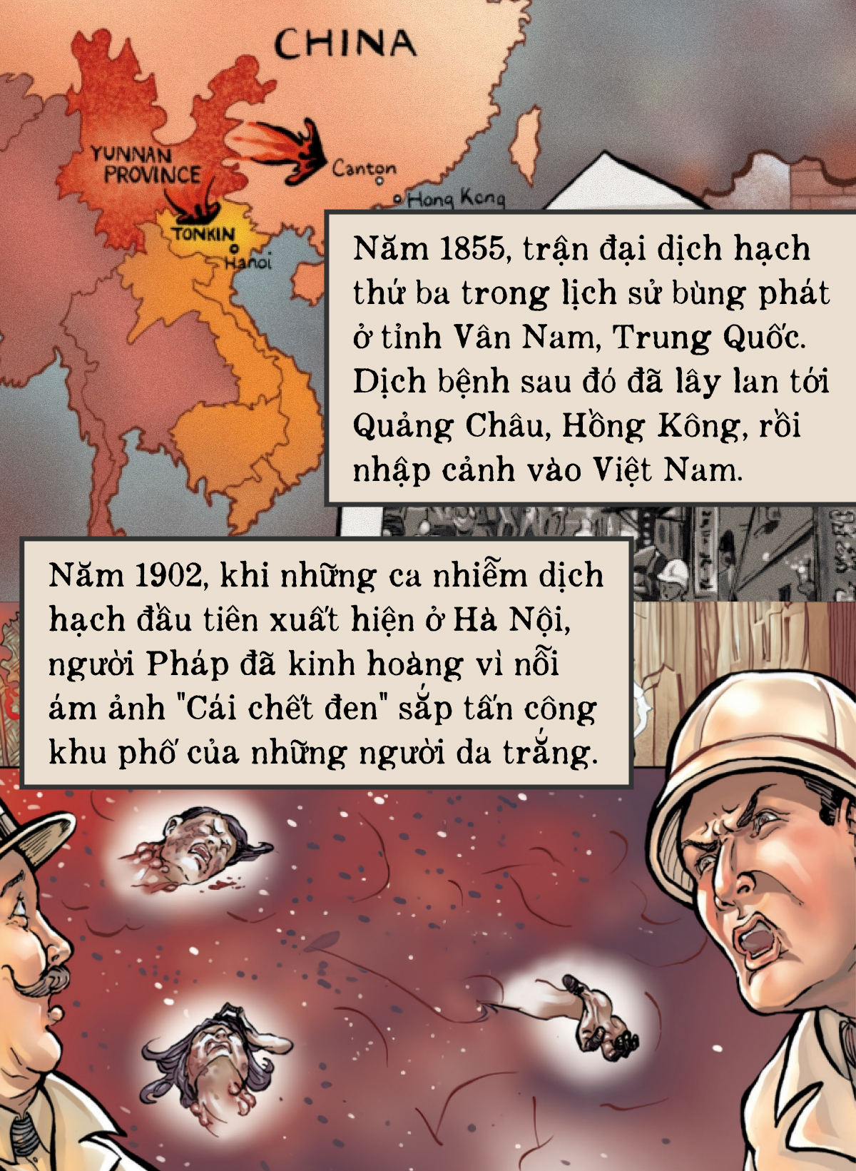 Một biên niên sử về dịch hạch tại Việt Nam và Một biên niên sử về dịch hạch tại Việt Nam và