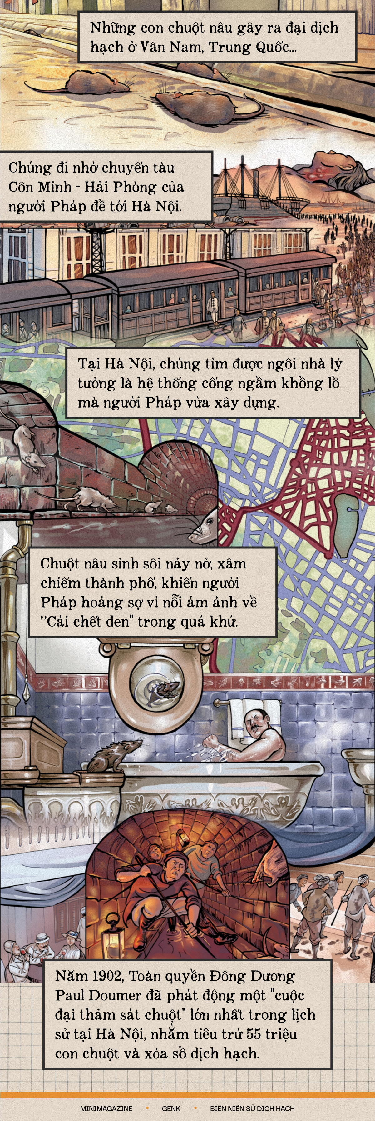 Một biên niên sử về dịch hạch tại Việt Nam và Một biên niên sử về dịch hạch tại Việt Nam và