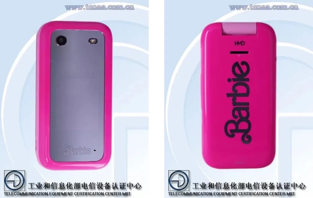 Đây là Barbie Phone: Mẫu điện thoại gập 