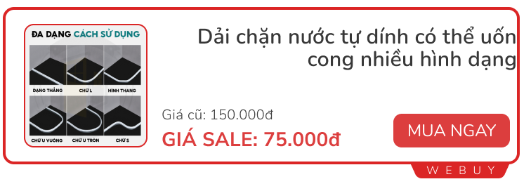 7 món đồ hữu hiệu chống mưa ngập, tránh nước tràn vào nhà giá chỉ từ 25.000 đồng- Ảnh 2.